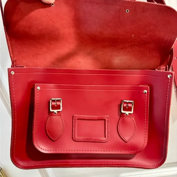 The Cambridge Satchel Company Cherry Red Satchel - Picture 10 of 11